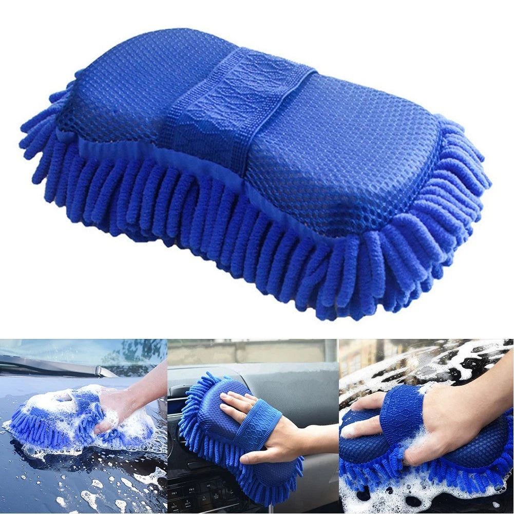 Microfiber Cleaning Sponge Pad for Auto Care (Universal)