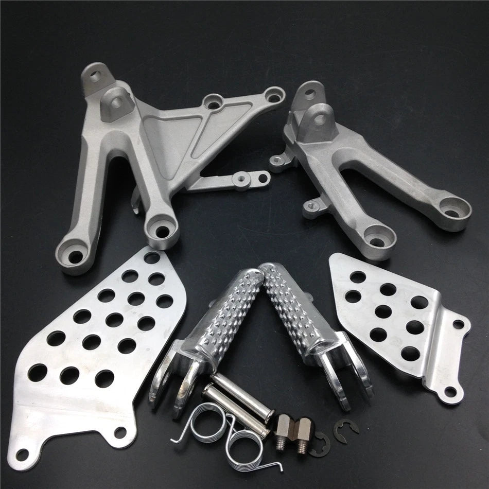 Foot Peg for Honda CBR1000RR (2004–2007) Silver Front Rider Bracket