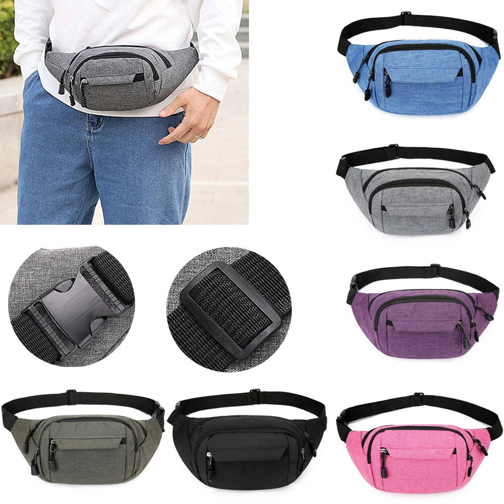 Fanny Pack for Men Women - Crossbody Chest Sling Waist Bag