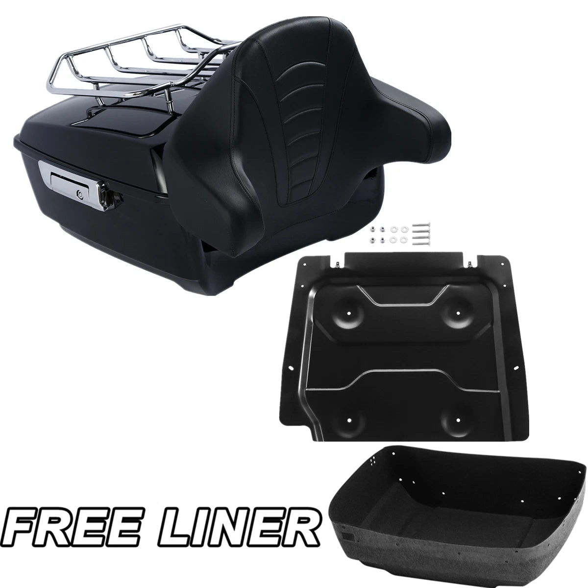 Trunk Pad Rack & Base Plate for Harley Touring Glide (2014–2026)