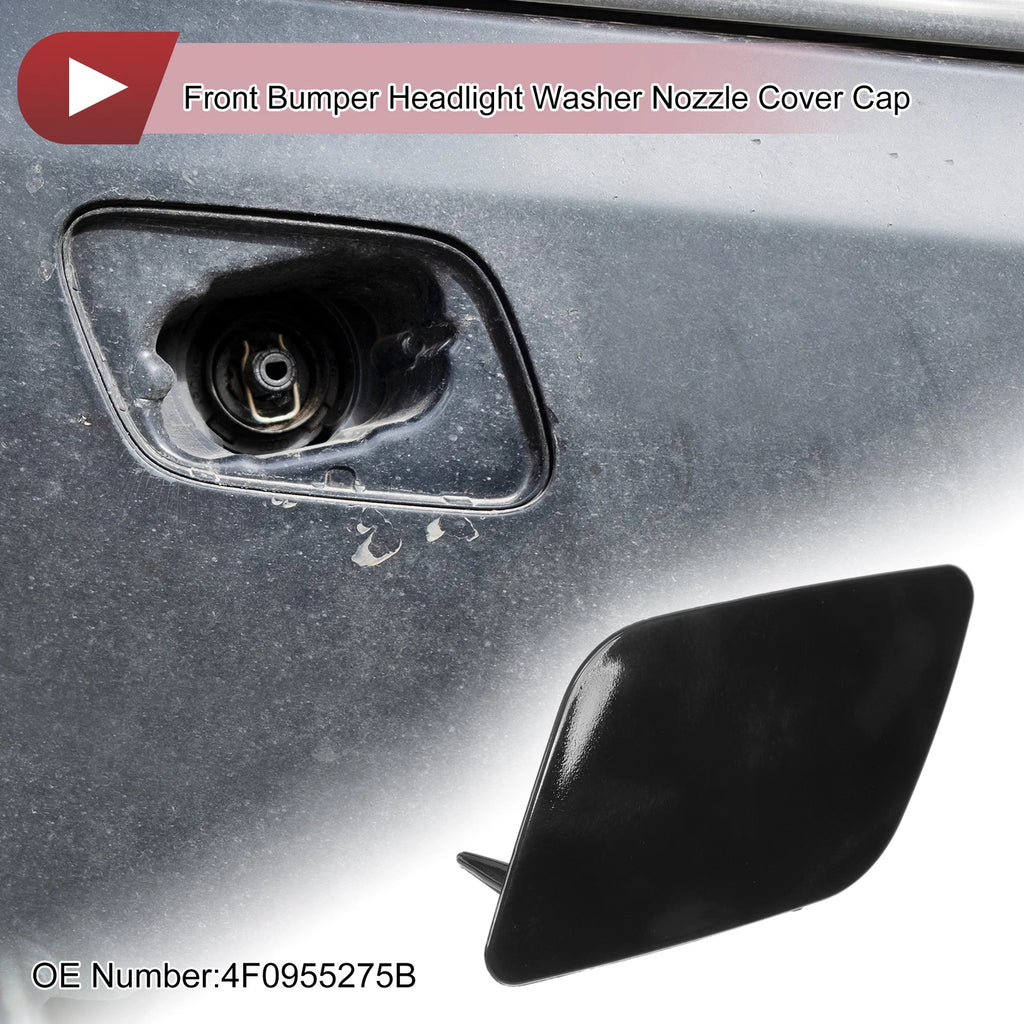 Front Left Washer Nozzle Cover Cap Replacement for Audi A6 (2009–2010)