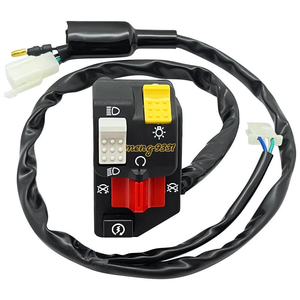 Handlebar Start Stop Kill Headlight Switch for Honda TRX125 (1987–1988)