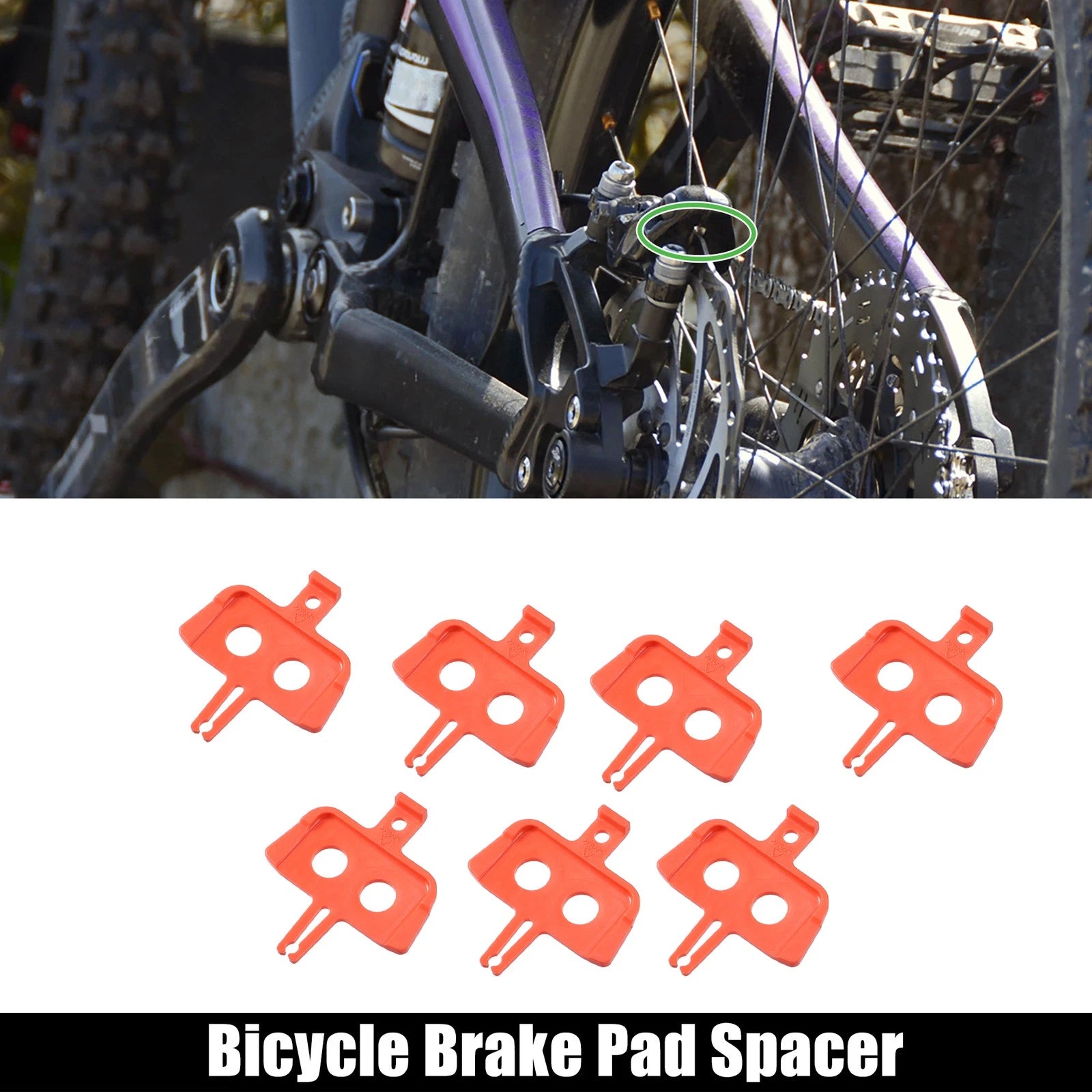 10PCS Brake Pad Spacer for Bicycle Mountain Bike Hydraulic Disc Protector