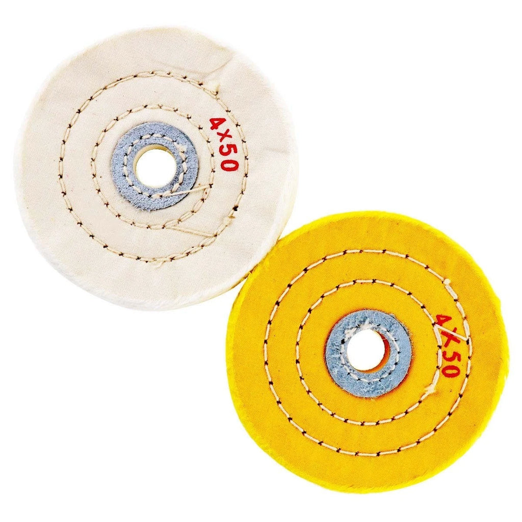 2Pcs Buffing Felt Polishing Disc Pad for Angle Grinder