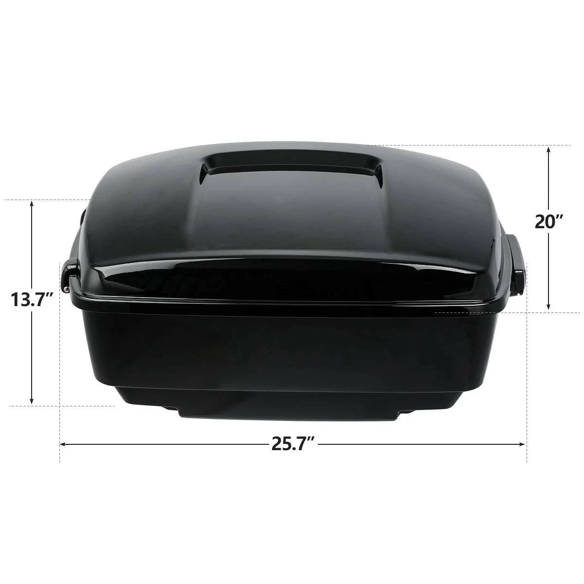 Trunk Pad & Mount Rack for Harley Touring (1997–2008)