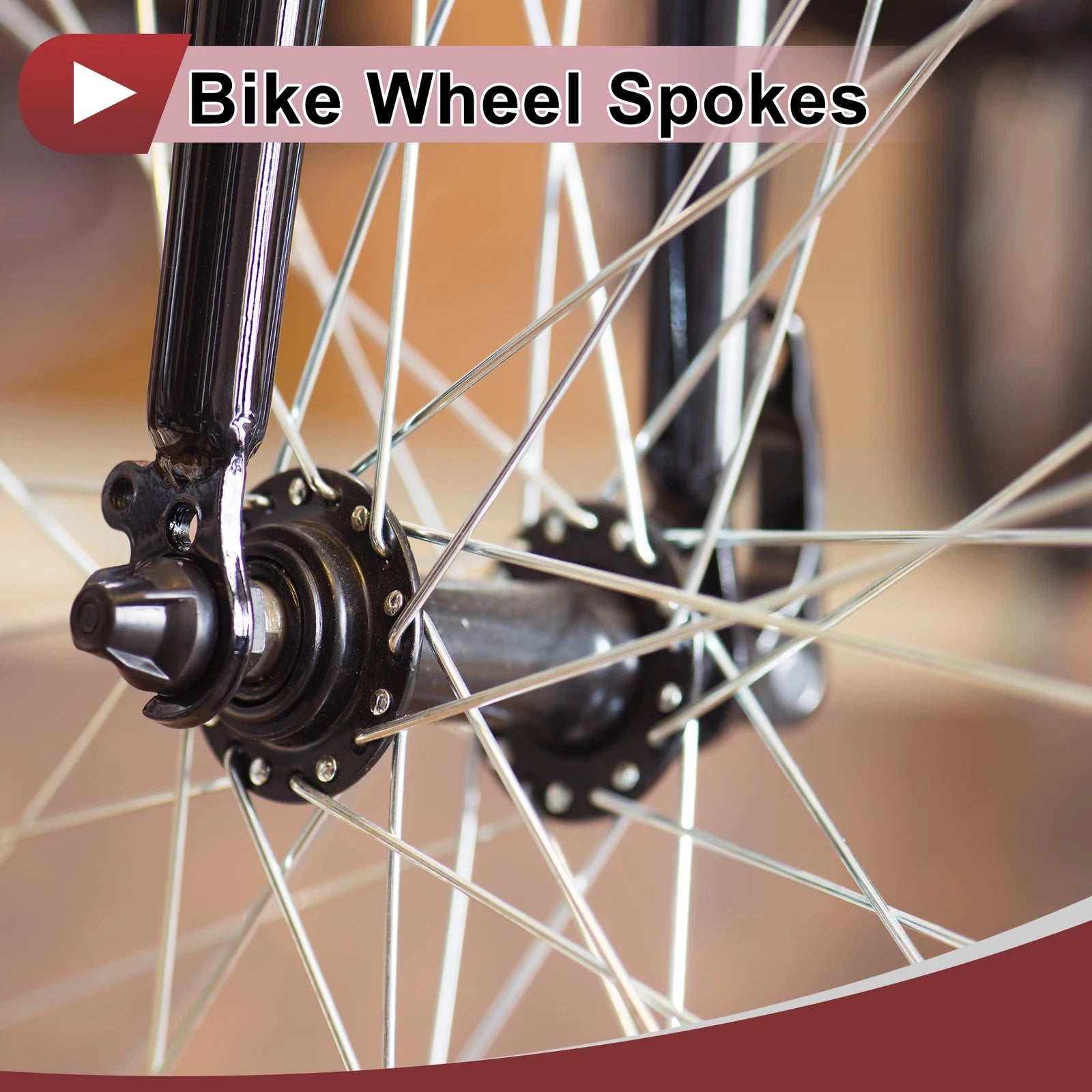 Bicycle Spokes Replacement 165mm Set for 13G Wheels (1980–2025)