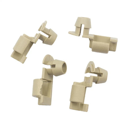 50pcs Car Door Lock Rod Fastener Auto Plastic Retainer Clips Fits Into 5mm Hole