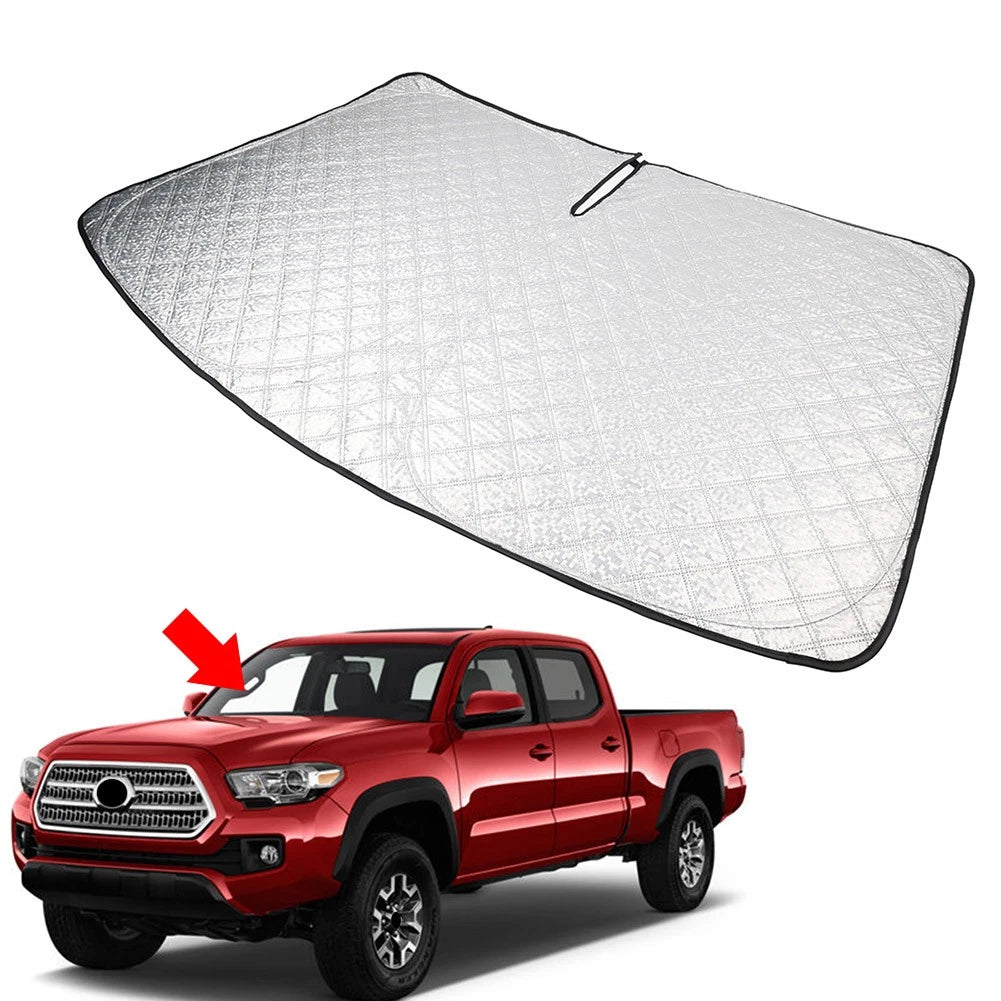 Foldable Windshield Sun Shade for Toyota Tacoma (2016–2025)