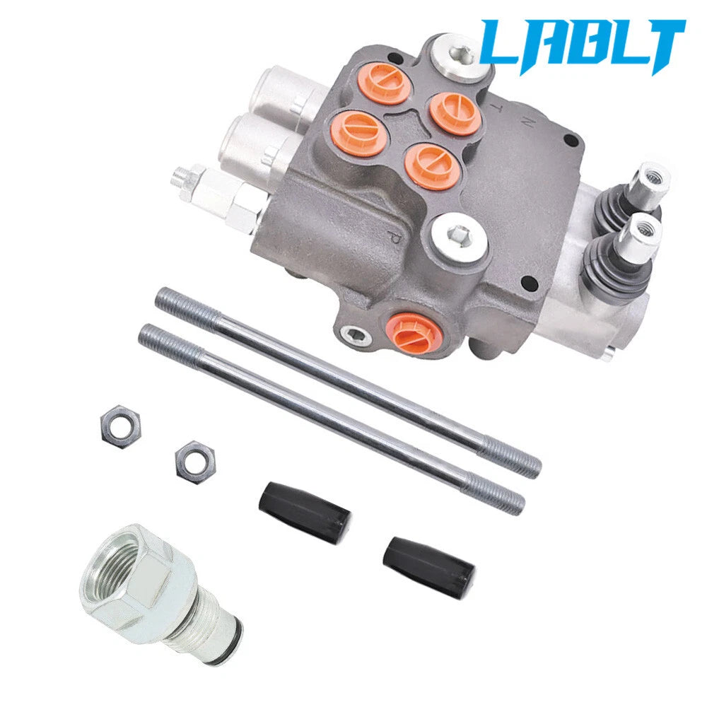 2X Spool Hydraulic Control Valve for SAE Applications (21 GPM)