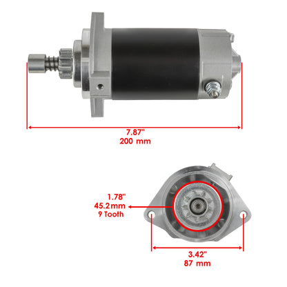 Starter Motor Replacement for Mercury 20 E EH EL ELH ELHPT ELPT (2012–2014)