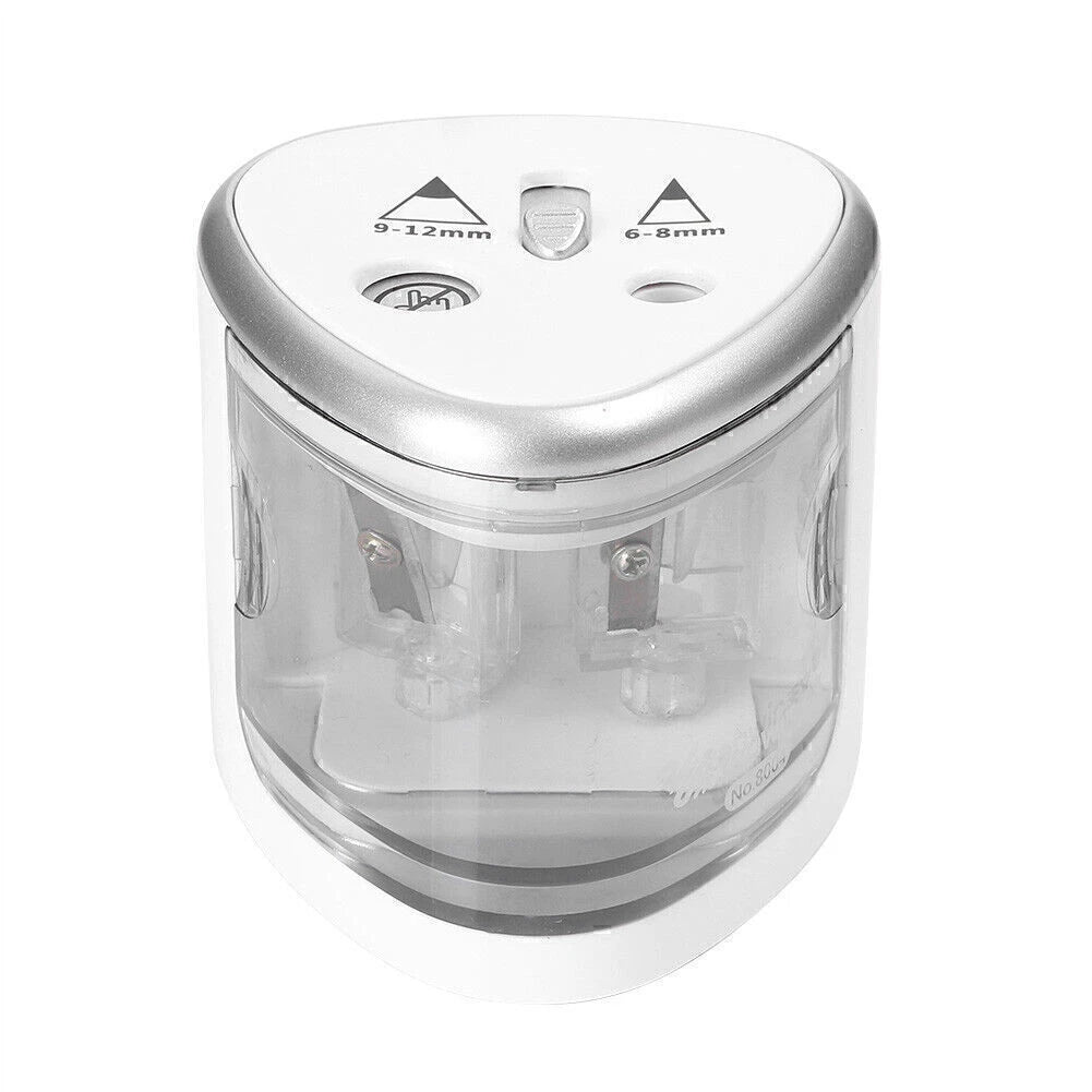 Electric Automatic Pencil Sharpener for School (Battery Operated)