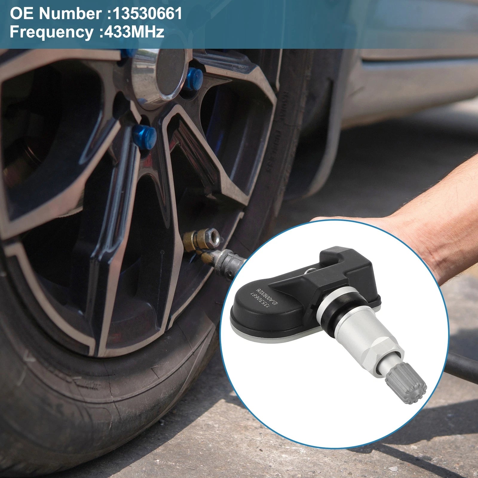 Tire Pressure Sensor OEM Replacement for Cadillac CT4 CT5 (2020–2024)
