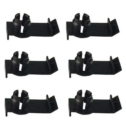 6 Pack Window Regulator Clip for BMW X5 E53 (2000–2006) 51338254781 Plastic Black