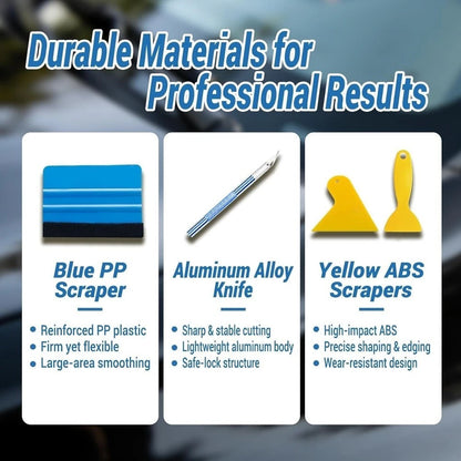 Auto Body Tool Kit for Universal Use (Lightweight Aluminum, Beveled Trimming)