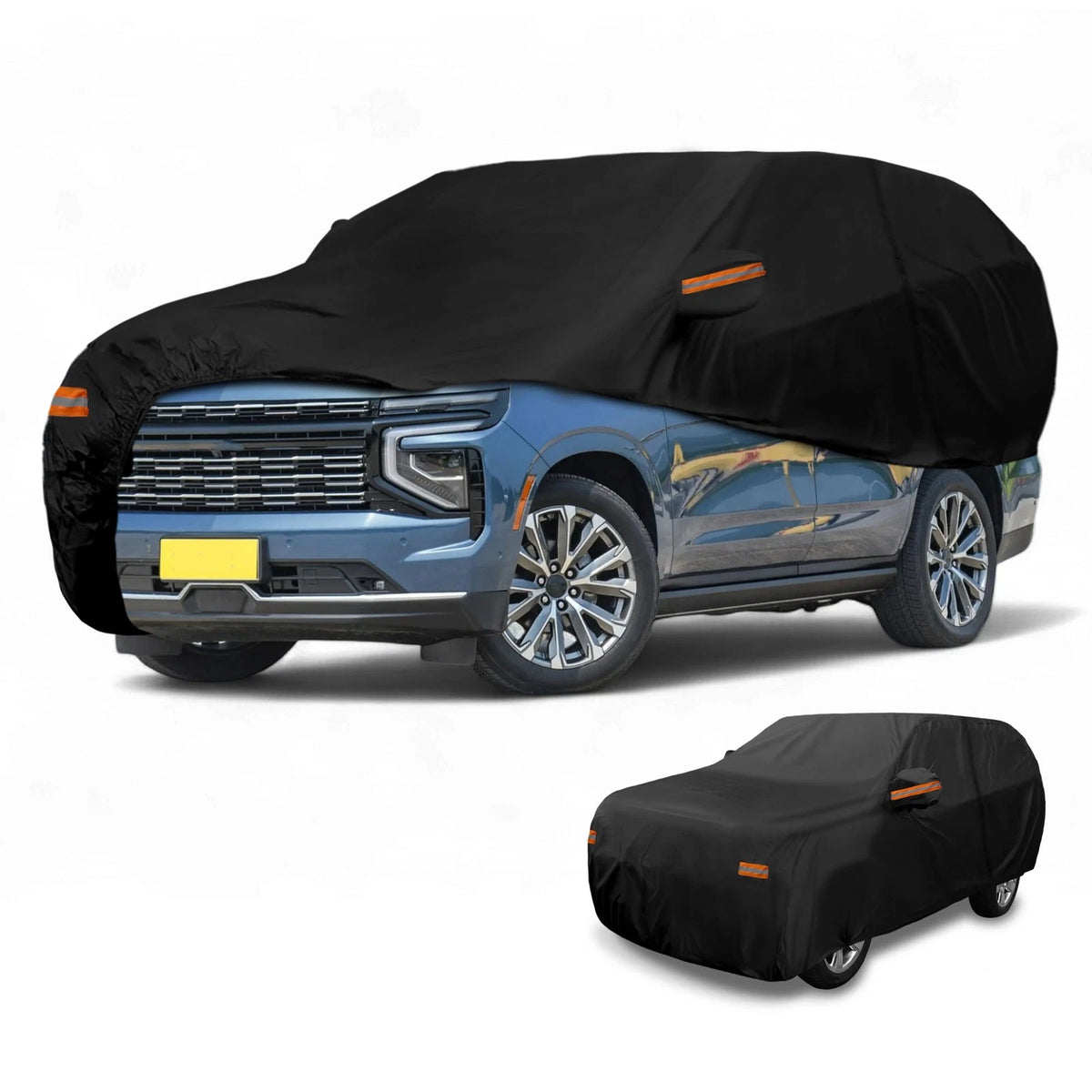 Waterproof Car Cover All Weather with Zipper for Chevrolet Tahoe (2015–2020)