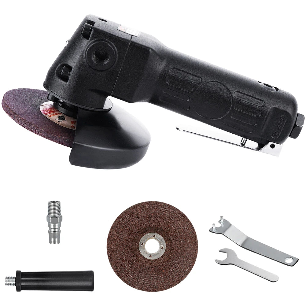 Pneumatic Angle Grinder 4 Inch for Construction (No Part Numbers)