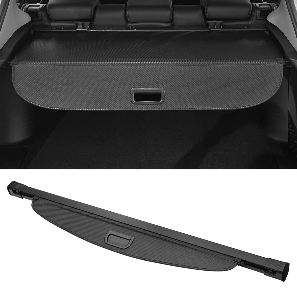 Retractable Cargo Cover for Kia EV6 (2022–2024) Black Carbon Fiber