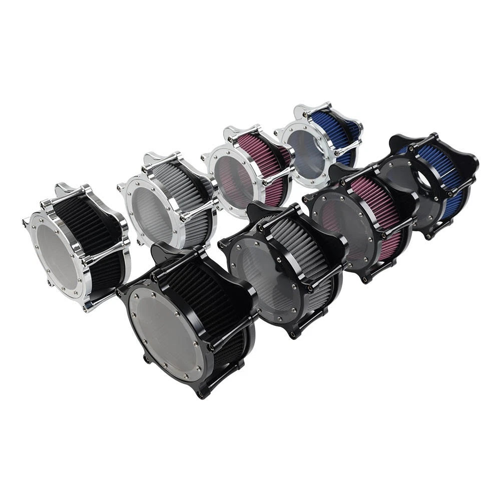 Air Cleaner Intake Filter System for Harley Road King Classic (FLHRC, FLHR)