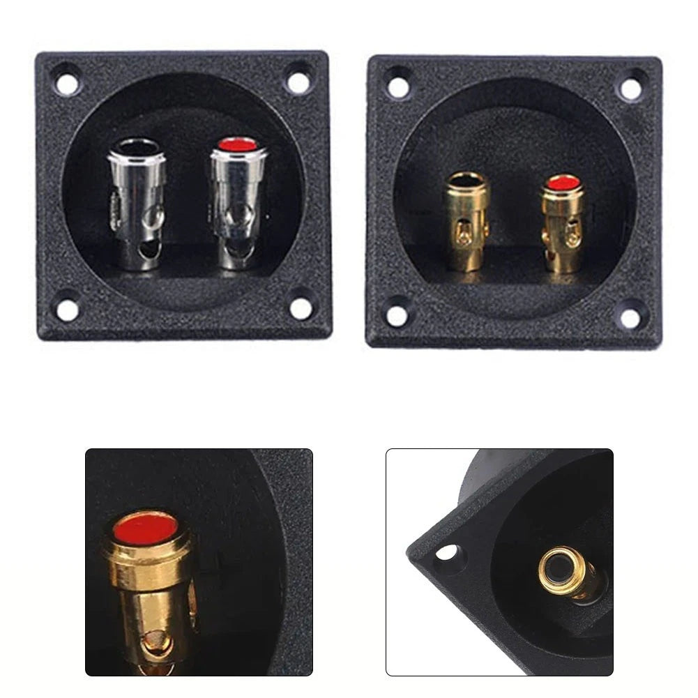 Round Spring Cup Speaker Terminal Connector for Custom Installation