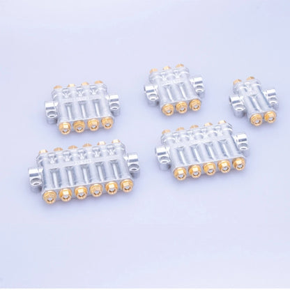 Lubrication Valve Distributor for Grease Oil with Spring Operated Mechanism