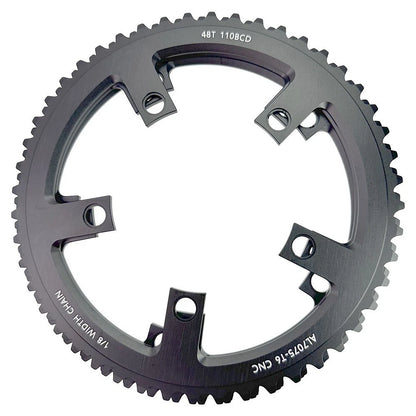 48T Single Speed Chainring for Commuting and Racing