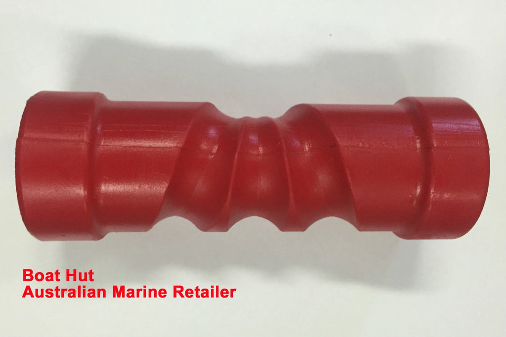8" Red Polyurethane Self Centering Roller for Boat Trailer (190mm)