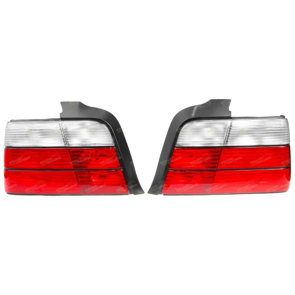 2X Clear Tail Lights for BMW E36 3 Series (1992–1998)