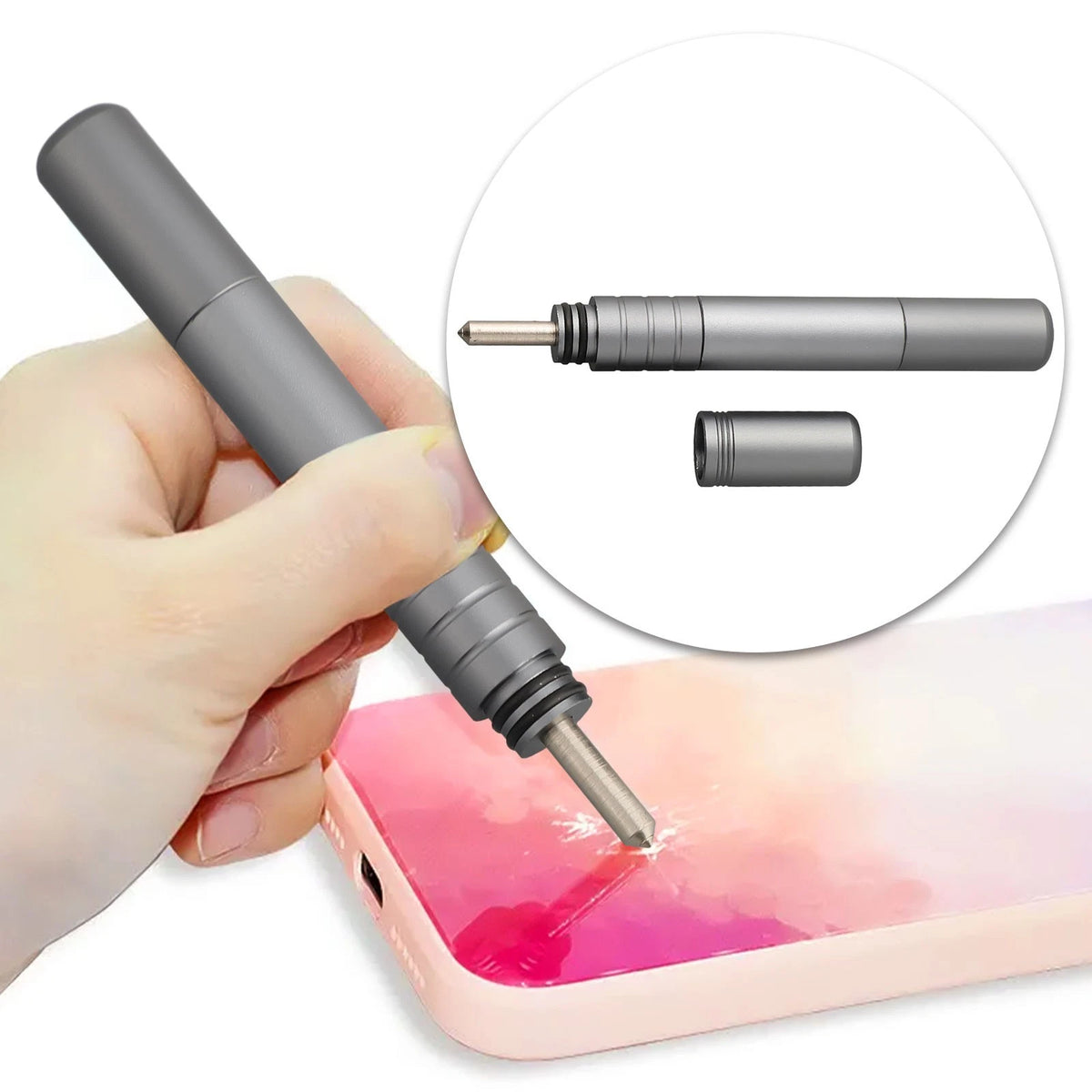 Glass Breaker for Phone (Adjustable Strength)