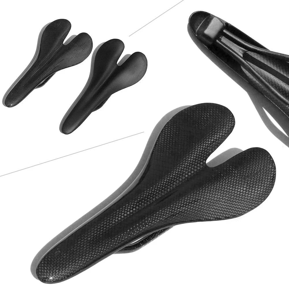 Carbon Fiber Saddle for Road Bike MTB (Compatible with )