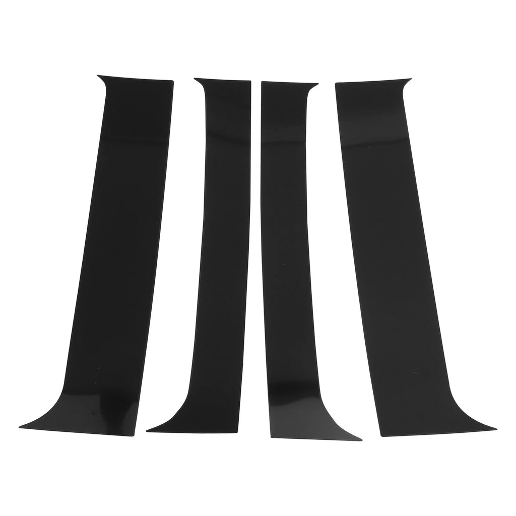 Pillar Window Trim Kit for Chevy Blazer 1995–2005 Black (4 Pieces)