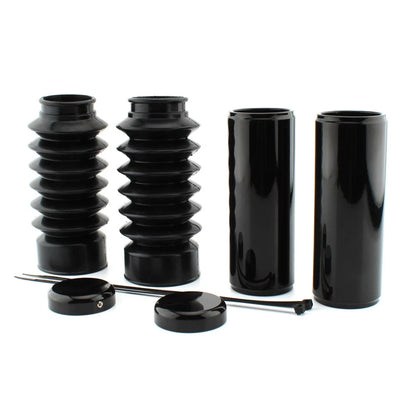 Motorcycle Front Fork Cover Gaitors Boot Upper Fork Cap Kit For Harley x48 16-24