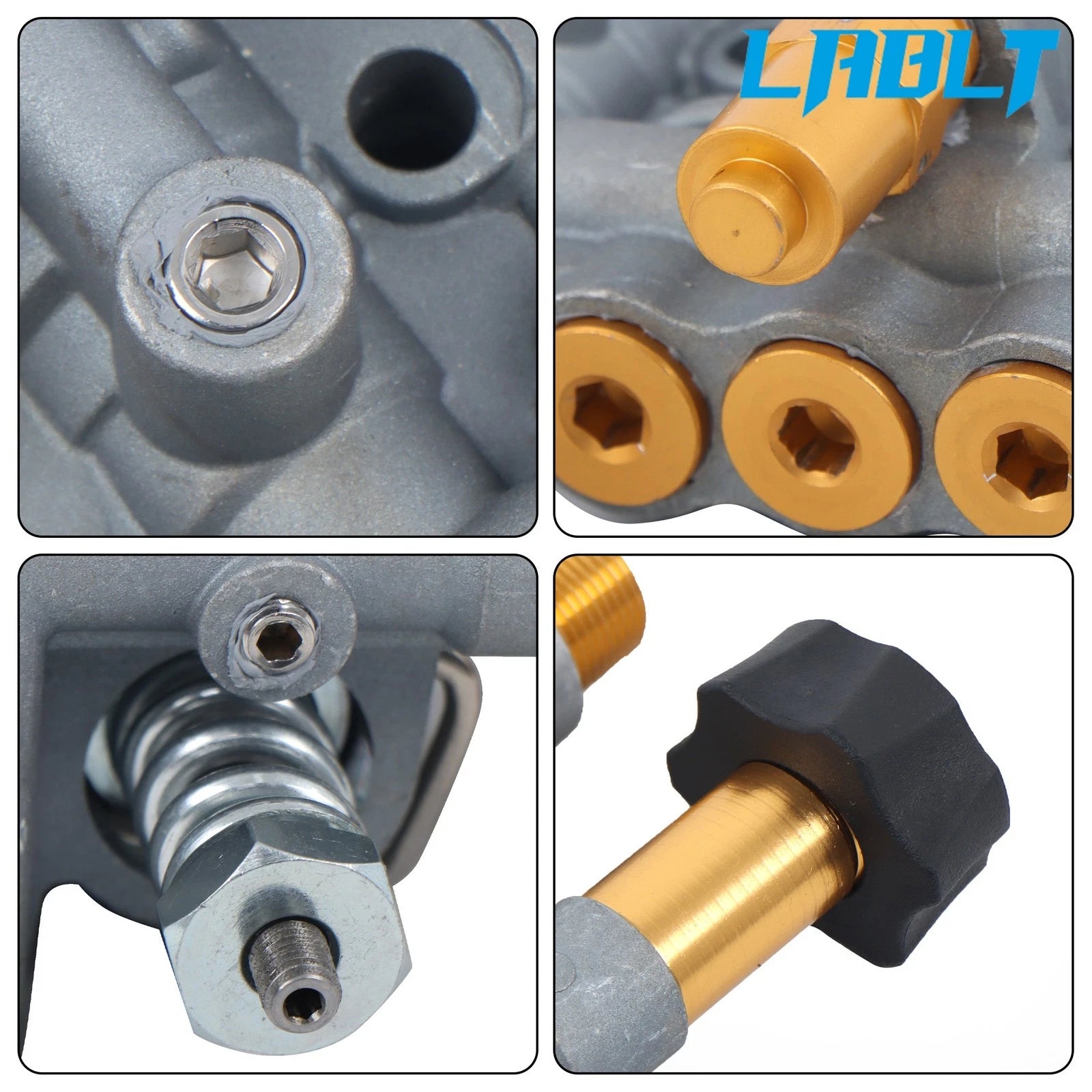 Pressure Washer Pump Manifold Replacement Kit for LABLT 510020 520006