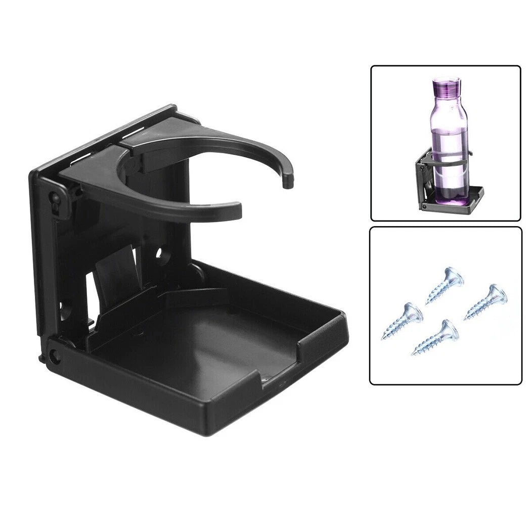 Folding Cup Holders for Car Van Boat RV (Universal Fit)