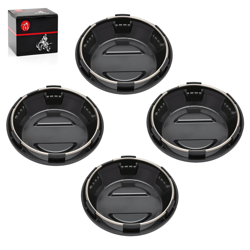 Set of 4 Center Hub Wheel Caps for Polaris RZR PRO XP 4 Sport (2021–2025)