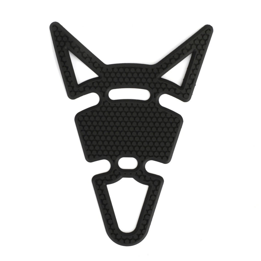Black Rubber Petrol/Fuel Tank Pad for Motorcycle (T9)