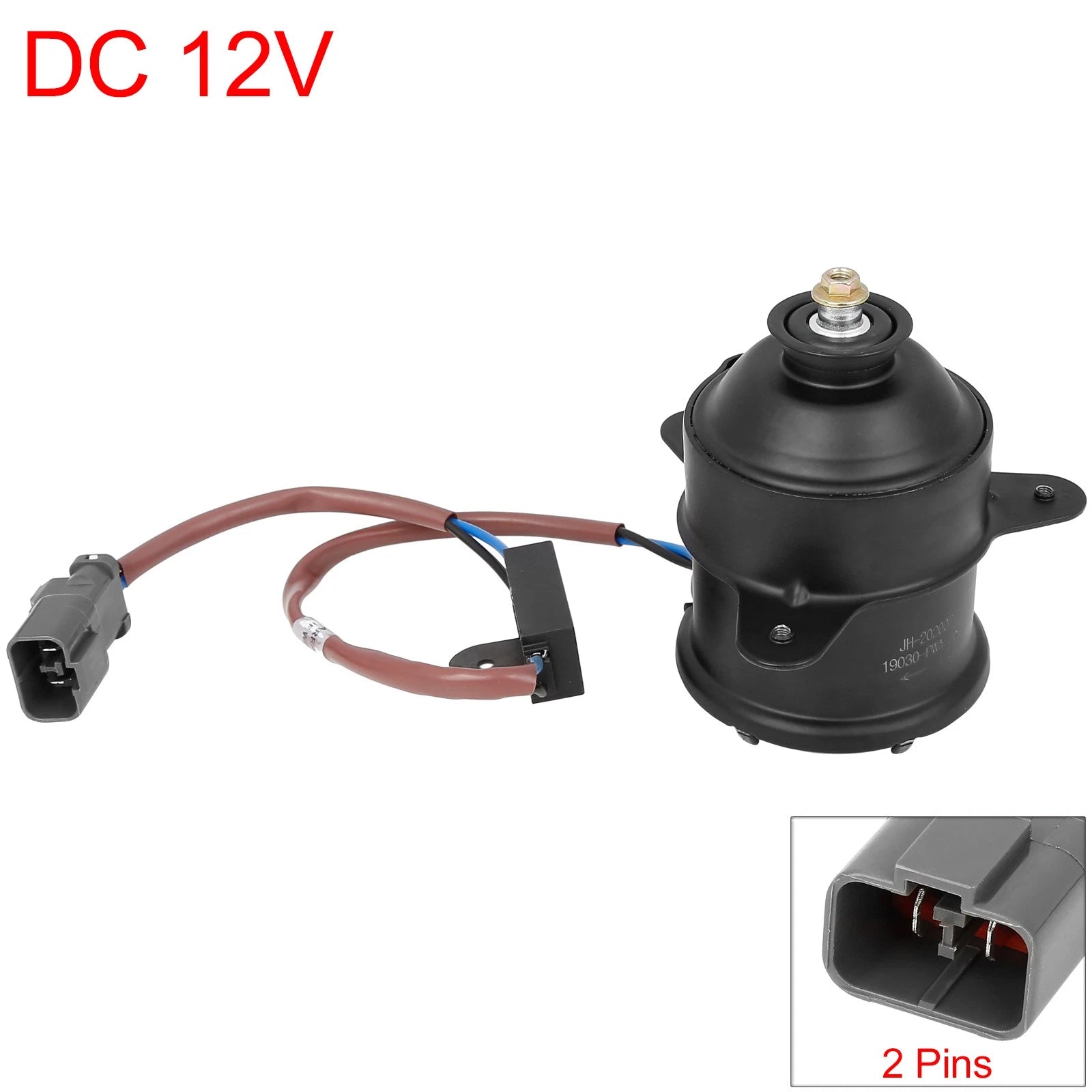 Radiator Cooling Fan Motor Replacement for Honda Fit II (2002–2008)