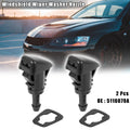 2PC Windshield Washer Nozzle Spray for Chrysler PT Cruiser and Dodge Journey (2001–2010)