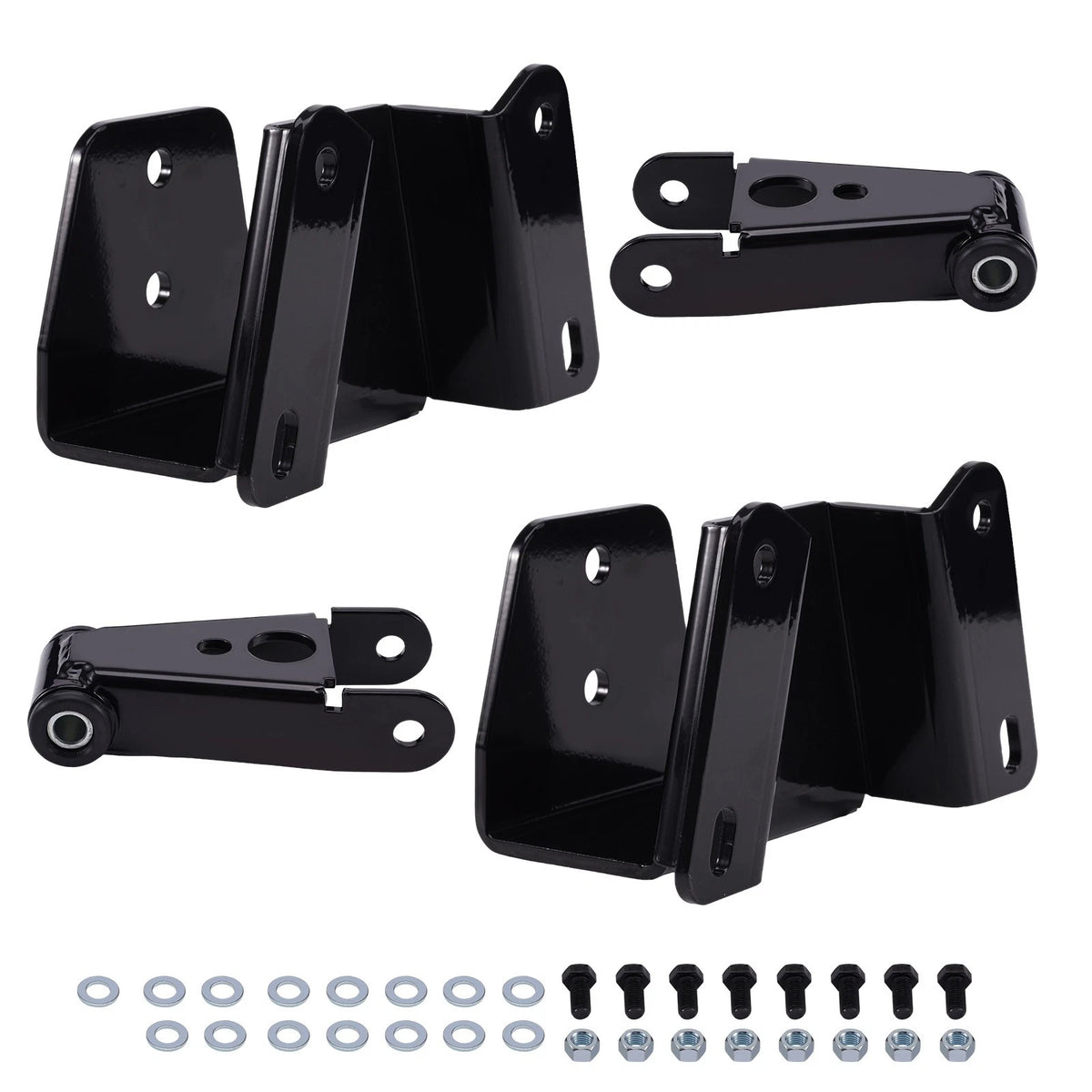4" Drop Kit Leveling Lowering Shackles & Hangers for Ford F150 F100 (1973–1996)