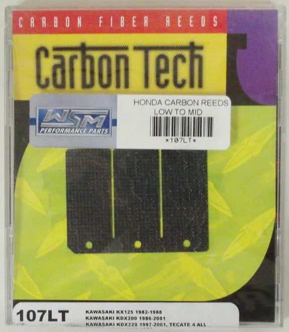 Boyesen Carbon Reeds for Honda Kawasaki 125 250-400 (Low To Mid) - 107LT