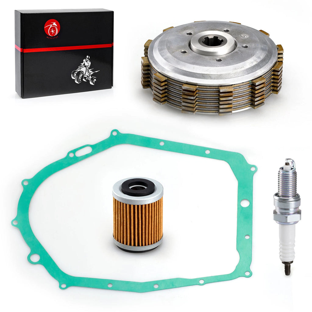 Clutch Assembly Kit w/ Gasket for Yamaha YFM350 Raptor 350 (2004–2013)