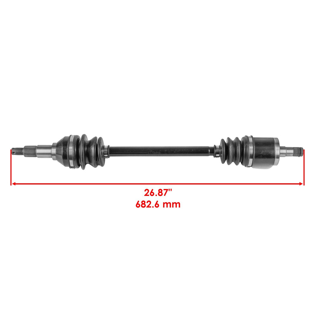 Caltric Front Left CV Axle Replacement for Can-Am Commander Max 1000R (2018–2020)