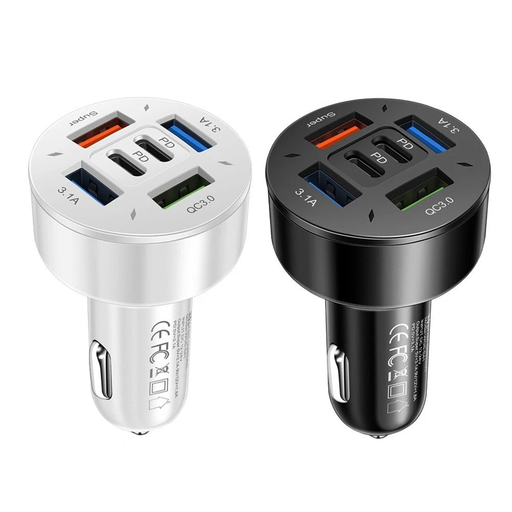 3.1A Intelligent Charging Car Adapter for Efficient Charging (DC 12V-24V)