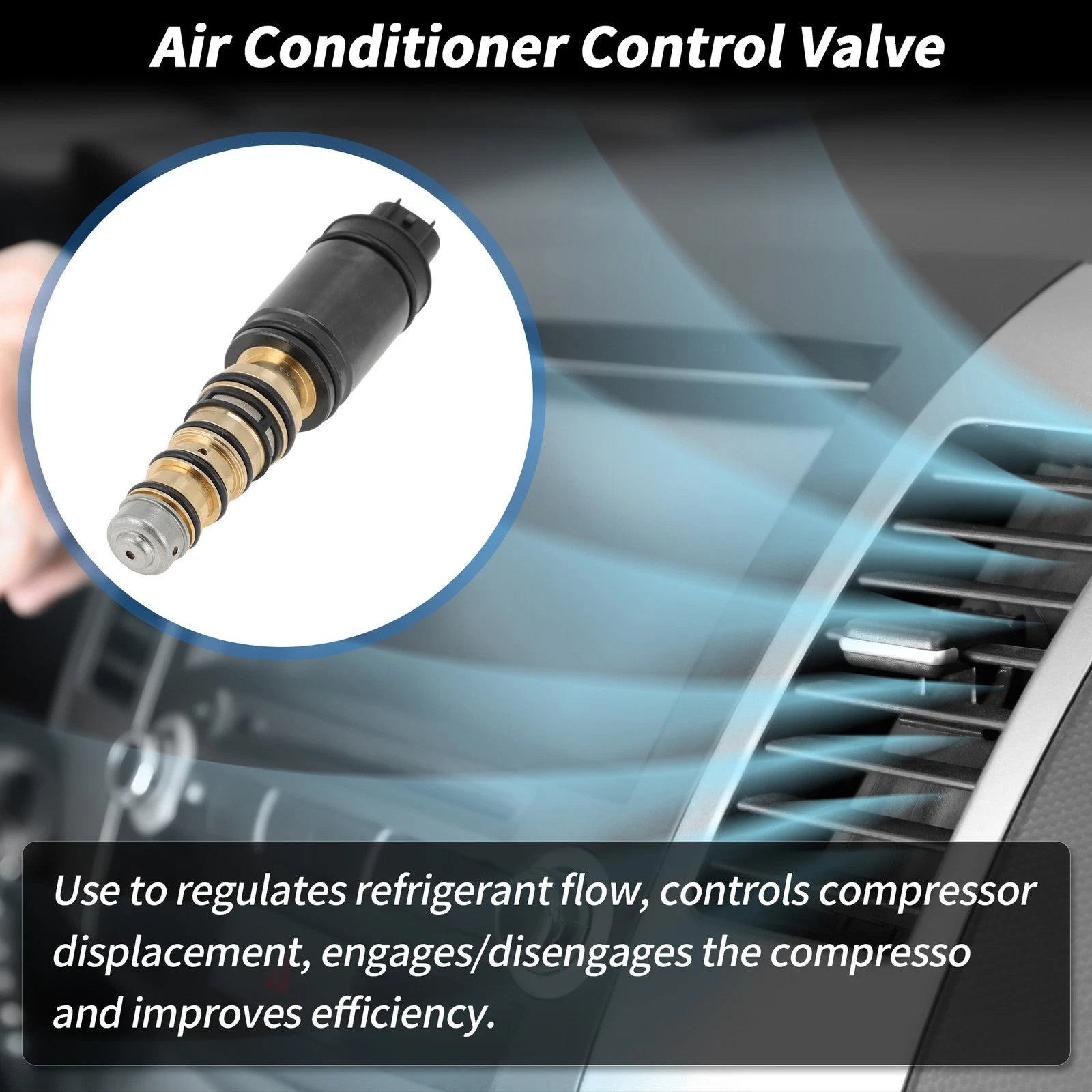 AC Compressor Control Solenoid Valve for Toyota Scion (2011–2018)
