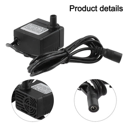 5W Submersible Pump for DC24V (Adjustable Voltage Operation)