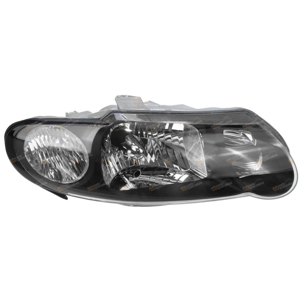 RH Black Headlight for Holden Commodore VX VU SS (2000–2002)