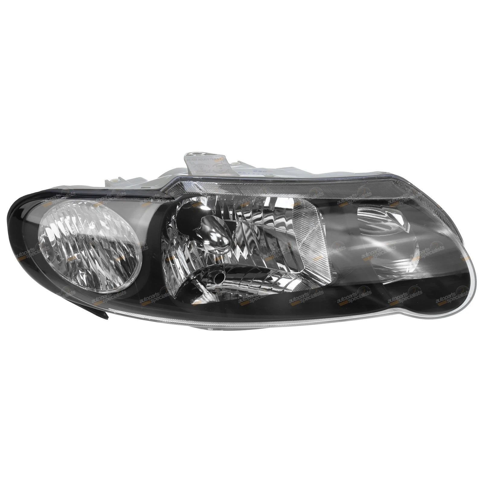 RH Black Headlight for Holden Commodore VX VU SS (2000–2002)