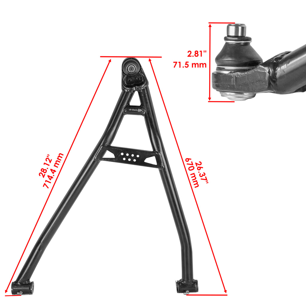 Caltric Lower Front A-Arm Replacement for Can-Am Maverick X3 Max 64" 2020-2026