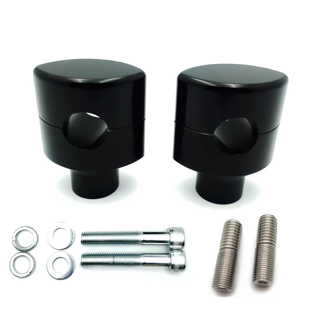 1" Handlebar 2" Risers for DNA Paughco Hardbody Springer Chopper Bobber