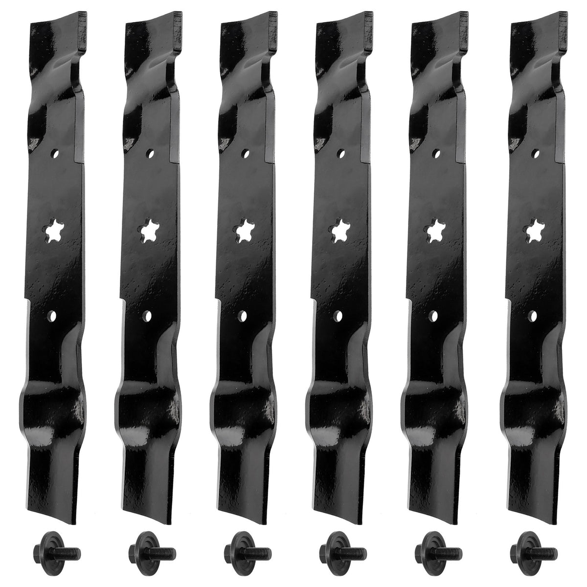 Deck Mulching Blades with Bolts Kit for Husqvarna 54 Inch (Fits Select Models)