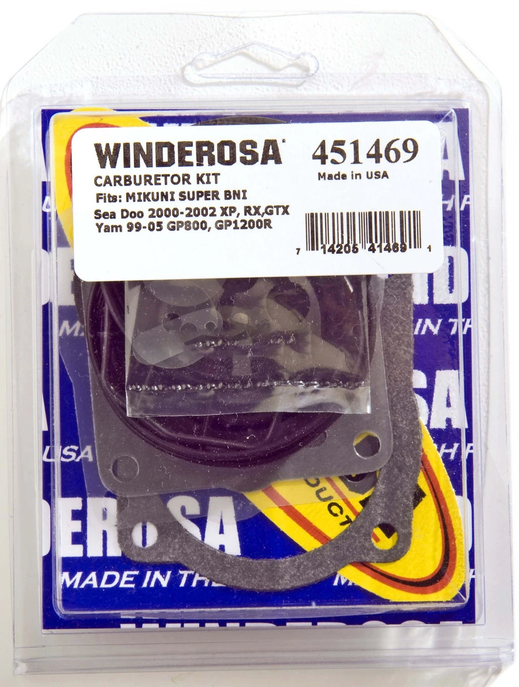 Carburetor Rebuild Kit for Yamaha XL800 (1998–2001) - MIKUNI SUPER BNI SBNI